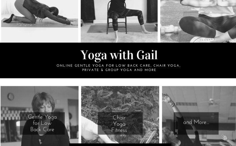 Yoga with Gail Pickens-Barger. Online and In-Person Classes